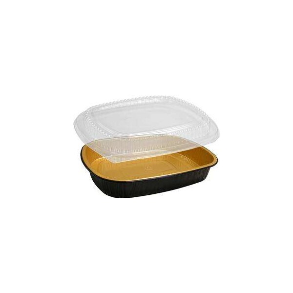 Handi-Foil Handi-Foil Gourmet To-Go Large Entree With Dome Lid Combo, PK50 - 4203-70-50WDL