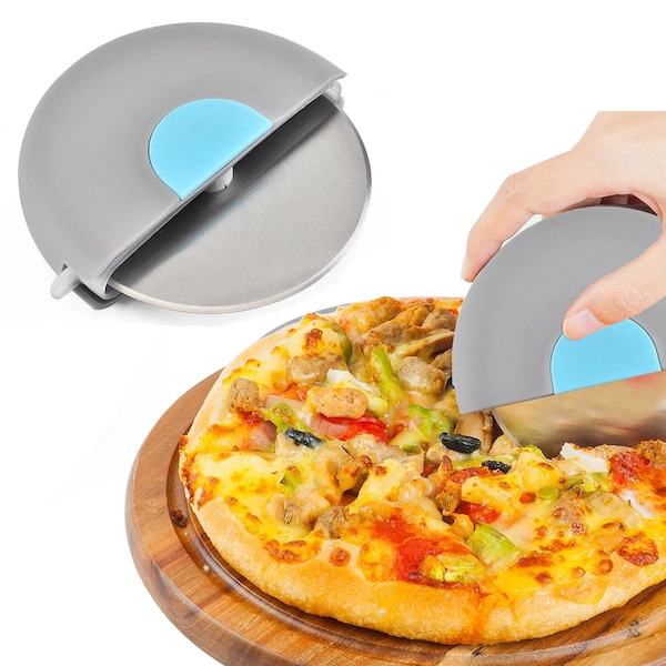 1947Kitchen Stainless Steel Premium Pizza Cutter Wheel, 2PK - TI-DAYPC-2PK