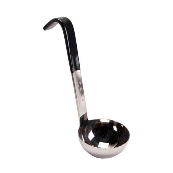Vollrath/Idea-Medalie LADLE, 3 OZ, S/S, BLACK, 6"HDL for Vollrath/Idea-Medalie - 4970320