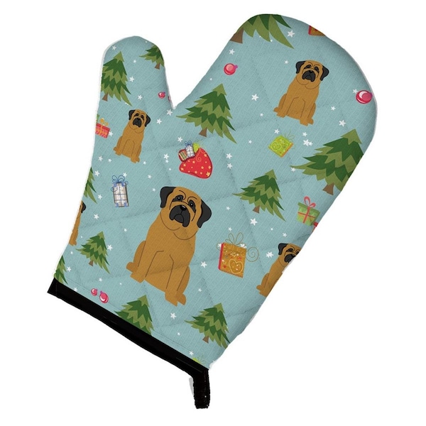 Carolines Treasures Christmas Mastiff Oven Mitt - BB4678OVMT