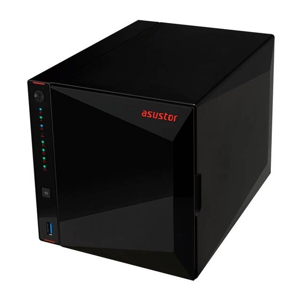 Asustor As5304T Intel Celeron J4105 1.5 Ghz/ 4Gb Ddr4/ 4Gbe/ 3Usb3.2/, As5304T - AS5304T