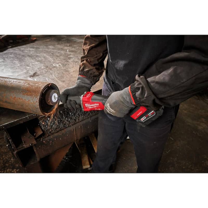 Molinillo inalámbrico sin escobillas Milwaukee M18 FUEL de 18V con velocidad variable de 2-3 pulgadas y interruptor tipo paleta con tecnología One-Key (sólo la herramienta) - 2984-20.