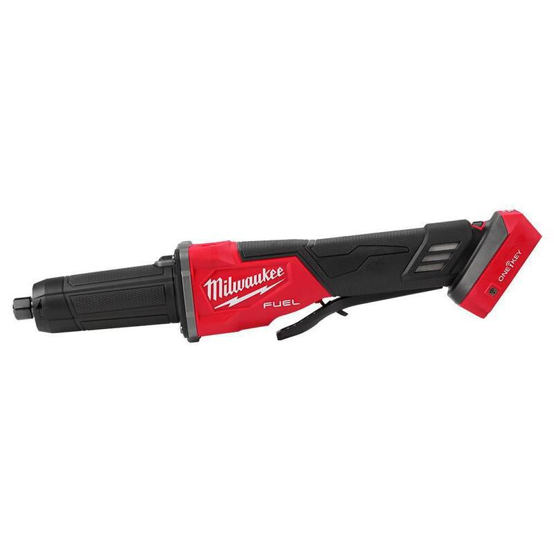 Molinillo inalámbrico sin escobillas Milwaukee M18 FUEL de 18V con velocidad variable de 2-3 pulgadas y interruptor tipo paleta con tecnología One-Key (sólo la herramienta) - 2984-20.