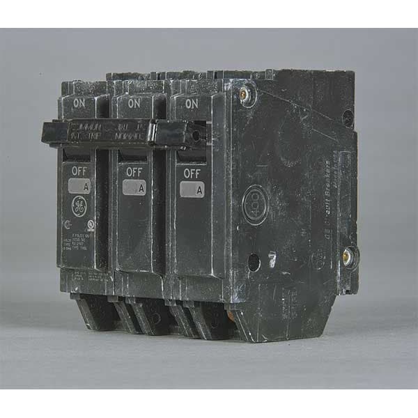Ge Miniature Circuit Breaker, THHQL Series, 30A, 3 Pole, 240V AC, 22kA at 240V AC - THHQL32030