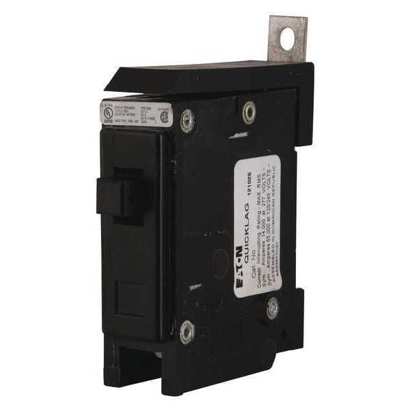 Eaton Molded Case Circuit Breaker, GHQ Series, 20A, 1 Pole, 277V AC, 14kA at 277V AC - GHQ1020