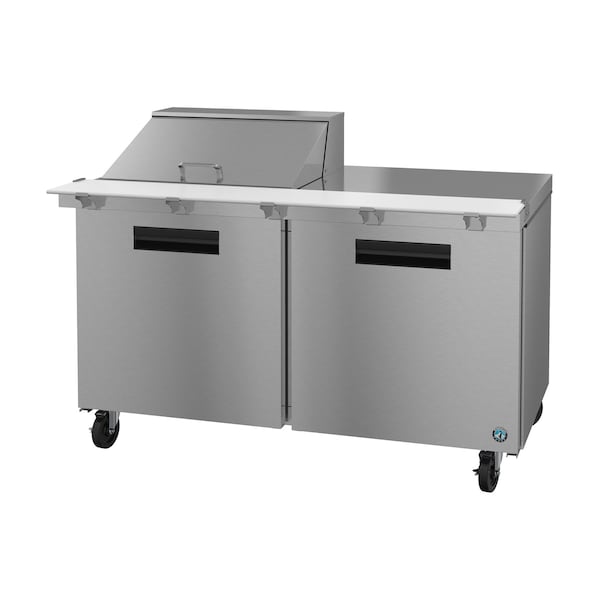 Hoshizaki America Refrigerator, Two Section Mega Top Prep Table, Stainless Doors,  - SR60B-12M