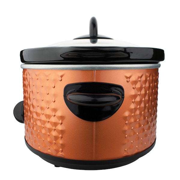Brentwood Appliances 3.5-Quart Diamond-Pattern Slow Cooker (Brown) - SC-136C