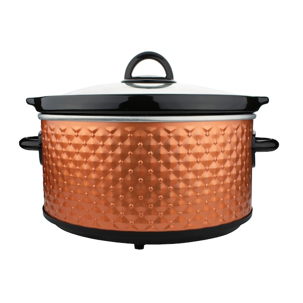 Brentwood Appliances 3.5-Quart Diamond-Pattern Slow Cooker (Brown) - SC-136C