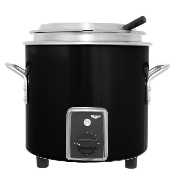 Vollrath Co VollrathÂ Retro Stock Pot Kettle Rethermalizer, , 7 Quart, Black Black Finish - 7217760