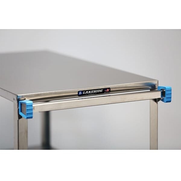 Lakeside Stainless 3 Shelf Banquet Cart;All Edges Down, 500 lb Capacity, 18"x31" - 351