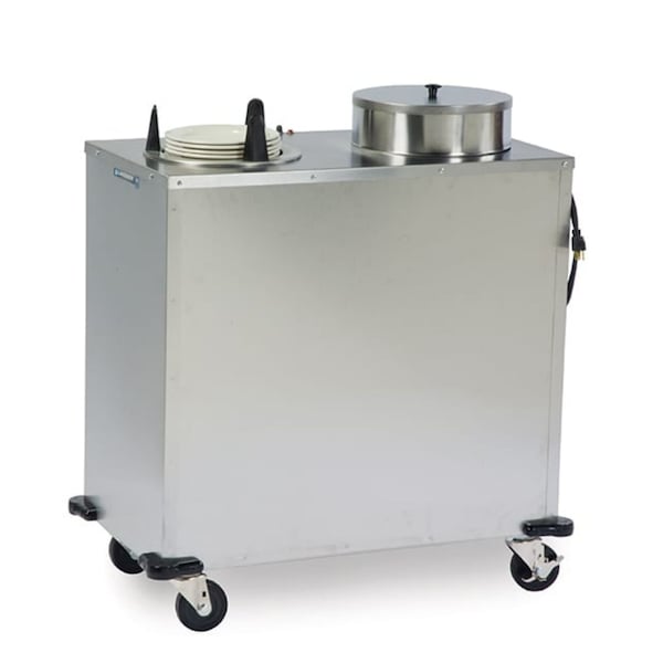 Lakeside Regular Express Heat Plate Dispenser Cabinet- 5-1/8" to 5-3/4" - E6205