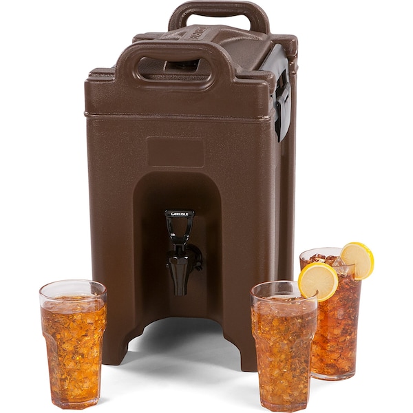 Carlisle Foodservice Cateraide, Beverage Server, 2.5 gal., Brn - XT250001