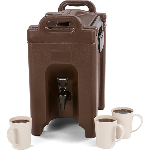 Carlisle Foodservice Cateraide, Beverage Server, 2.5 gal., Brn - XT250001