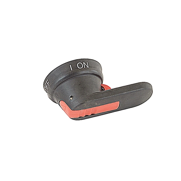 Abb NCNR/NRTV PISTOL HANDLE 80 MM, LONG BLACK. USE WITH 6 MM - OHB80L6