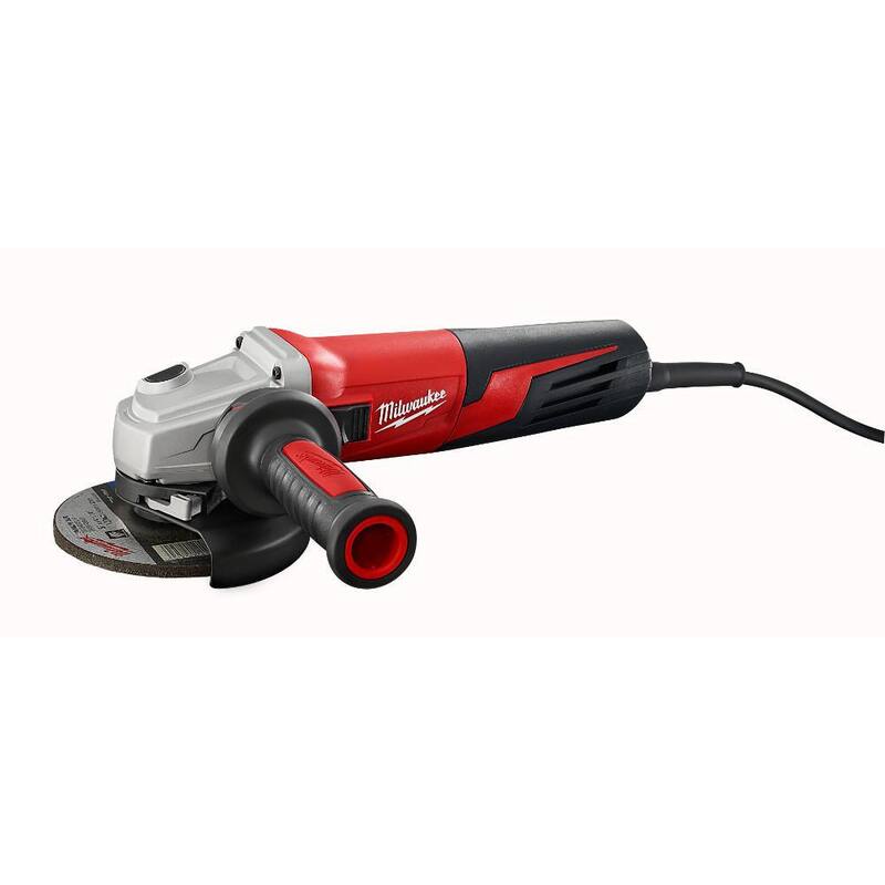 Amoladora angular pequeña de 5 pulgadas y 13 amperes con velocidad ajustable - 6117-33D en Milwaukee