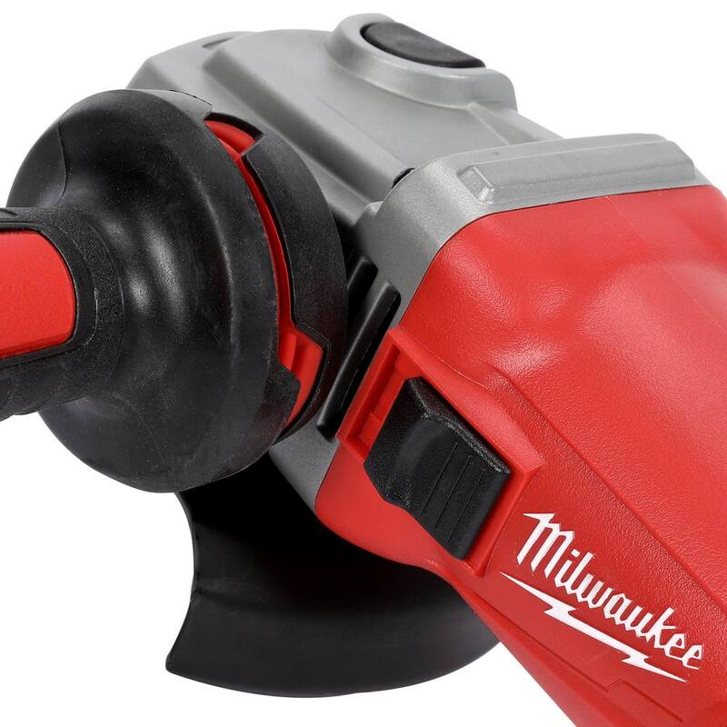 Amoladora angular pequeña de 5 pulgadas y 13 amperes con velocidad ajustable - 6117-33D en Milwaukee