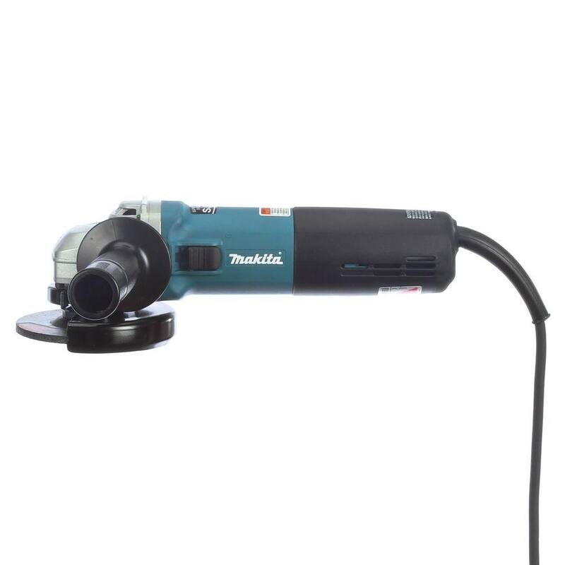 Esmeriladora angular de alta potencia con cable SJS de 13 amperes y 4-1/2 pulgadas de Makita - 9564CV