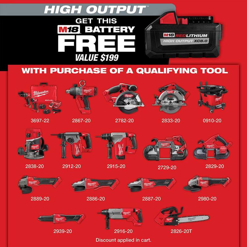 Rectificadora sin escobillas inalámbrica de 1/4 de frenado con interruptor deslizante Milwaukee M18 FUEL 18V de iones de litio (sólo herramienta) - 2939-20