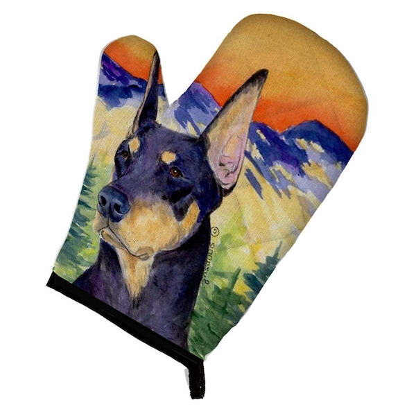 Carolines Treasures Doberman Oven Mitt - SS8658OVMT
