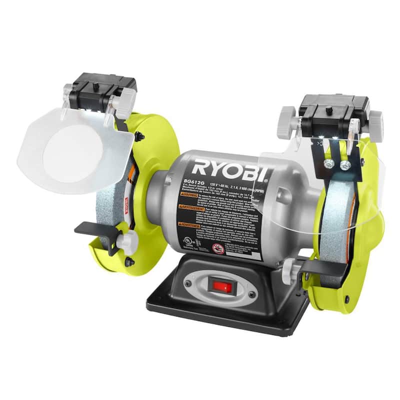RYOBI 2.1 amperios 6" Amoladora con luces LED - BG612G