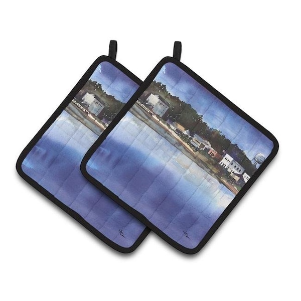 Carolines Treasures Carolines Treasures 8120LPTHD The Pass Pair of Pot Holders - 8120LPTHD