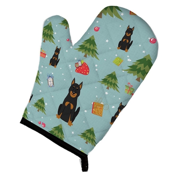 Carolines Treasures Christmas Beauce Shepherd Dog Oven Mitt - BB4740OVMT