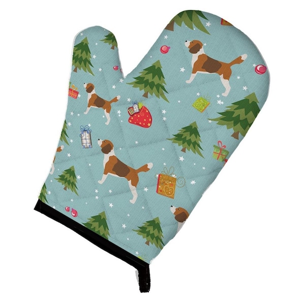 Carolines Treasures Christmas Beagle Oven Mitt - BB4834OVMT