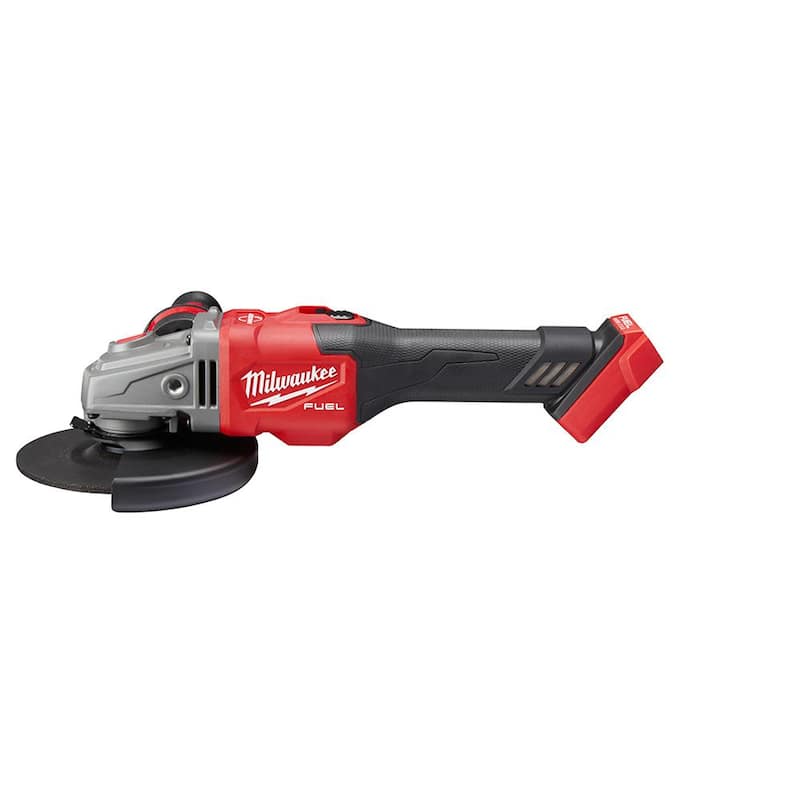 Amoladora inalámbrica Milwaukee M18 FUEL 18V de iones de litio sin escobillas de 4-1/2 in./6 in con interruptor deslizante con bloqueo (herramienta solamente) - 2981-20