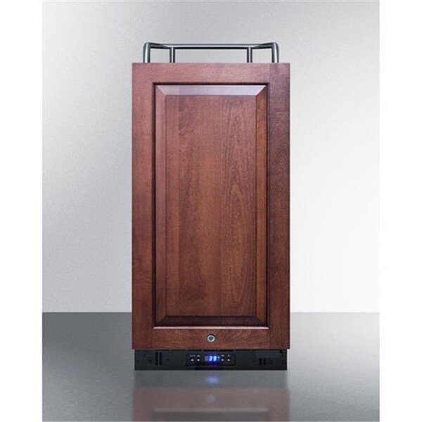 Summit Appliance Summit Appliance SBC15NKIF 34.25 x 15 x 22.5 in. Built-In Undercounter Wine Kegerator; Black Cabinet - SBC15NKIF