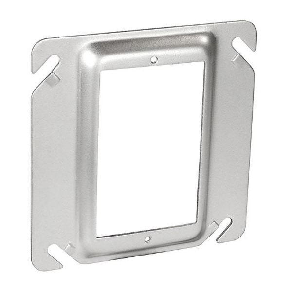 Southwire Device Ring, 1 Gang, Galvanized Steel, Square Box Type - 52C62
