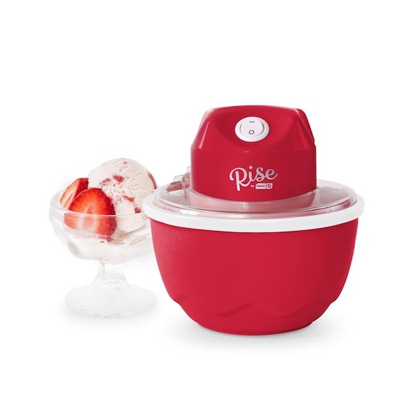 Rise By Dash Red 0.5 qt Ice Cream Maker 6.1 in. H X 6.3 in. W X 6.3 in. L - RPIC100GBRR04