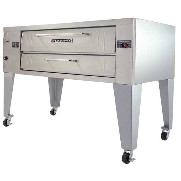 Bakers Pride 43" x 78" x 55" Single Deck Gas Deck Oven - Y-600