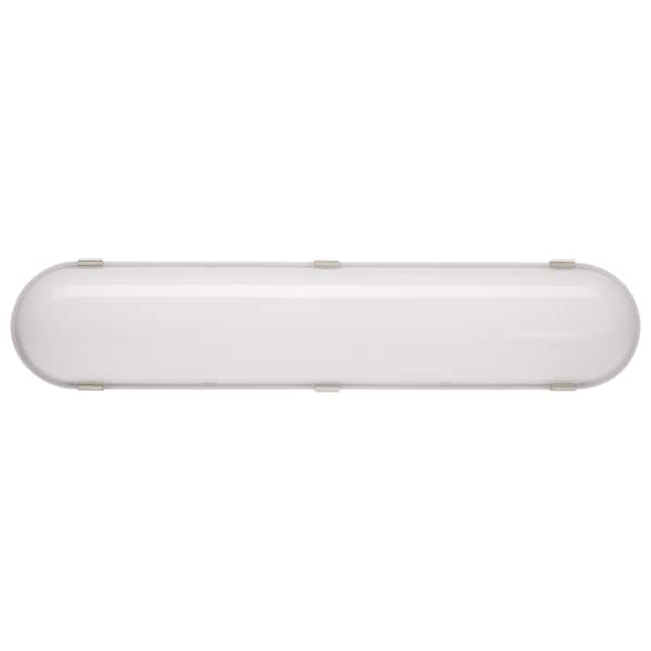 Nuvo 2 ft. 20W Vapor Proof Linear, CCT Select, IP65/IK08 0-10V Dim, 120V-347V - 65/820R1