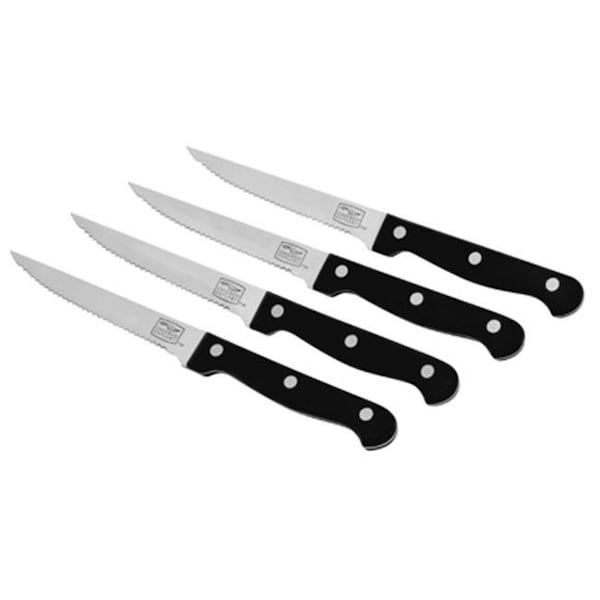 Chicago Cutlery Chicago Cutlery 1094283 High Carbon Stainless Steel Steak Knife Set; 4 Piece - 174138