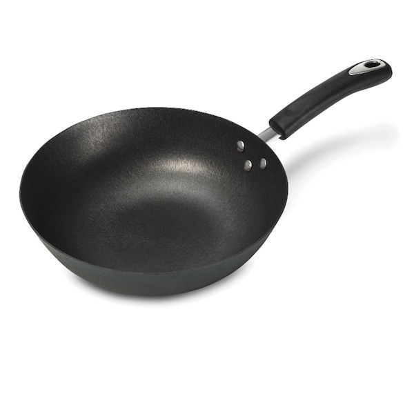Starfrit Carbon Steel Wok with Handle 11-In. - 030073-006-0001