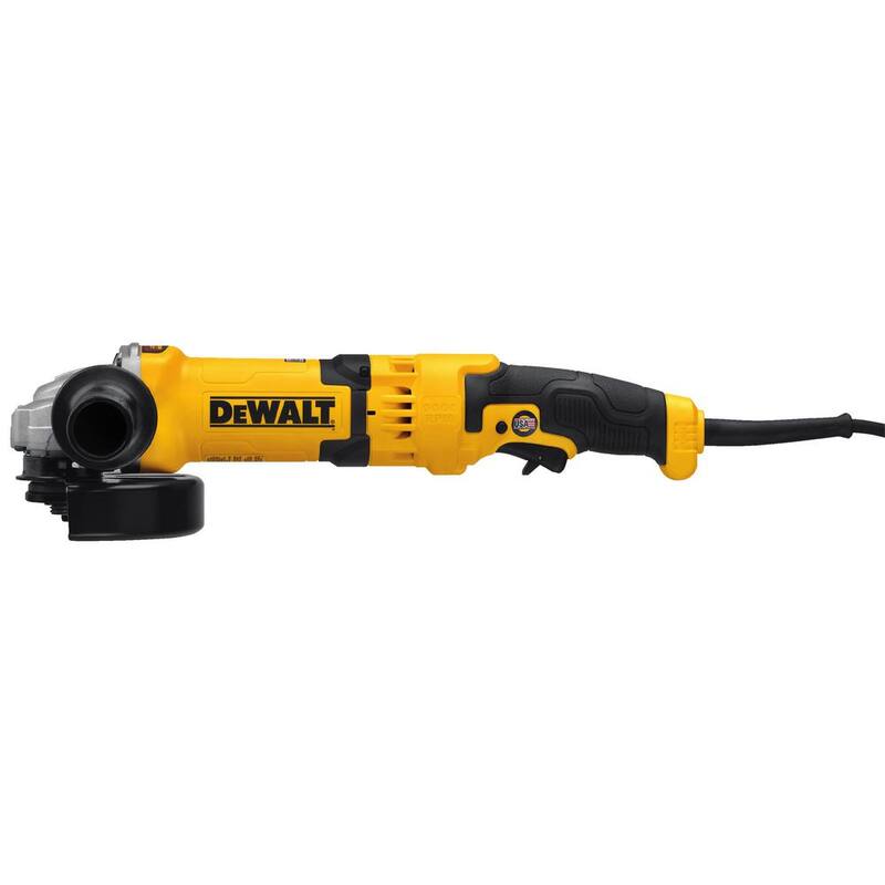 Amoladora de ángulo de alto rendimiento con cable de 13 amperes y 6 pulgadas DEWALT - DWE43066