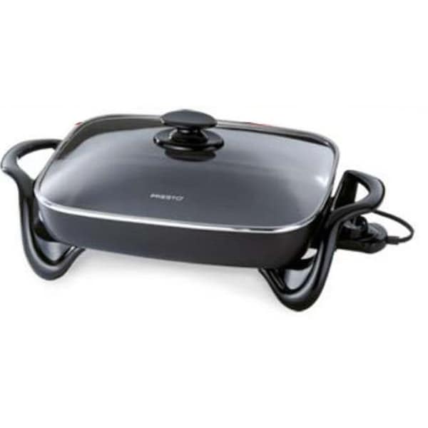 National Presto National Presto Industries 06852 16 in. Electric Skillet with Glass Cover - 6852