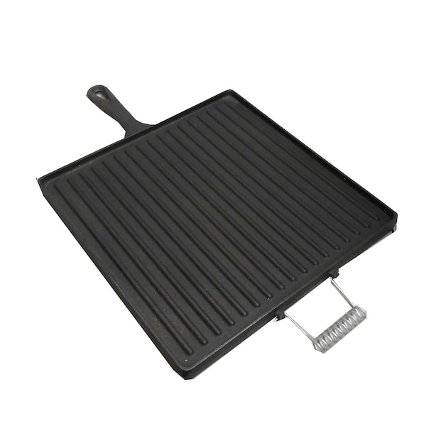 King Kooker Cast Iron, Double Sided Griddle, 14" x 14" - CISQG14S