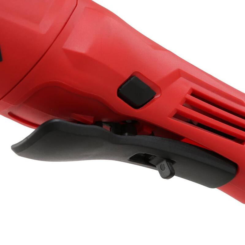 Milwaukee 11 amperios con cable 4-1/2 pulgadas Amoladora angular pequeña con bloqueo de paleta - 6141-30