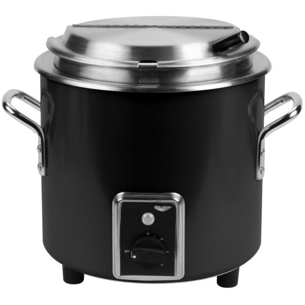 Vollrath Co VollrathÂ Retro Stock Pot Kettle Rethermalizer, , 11 Quart, Black Black Finish - 7217260