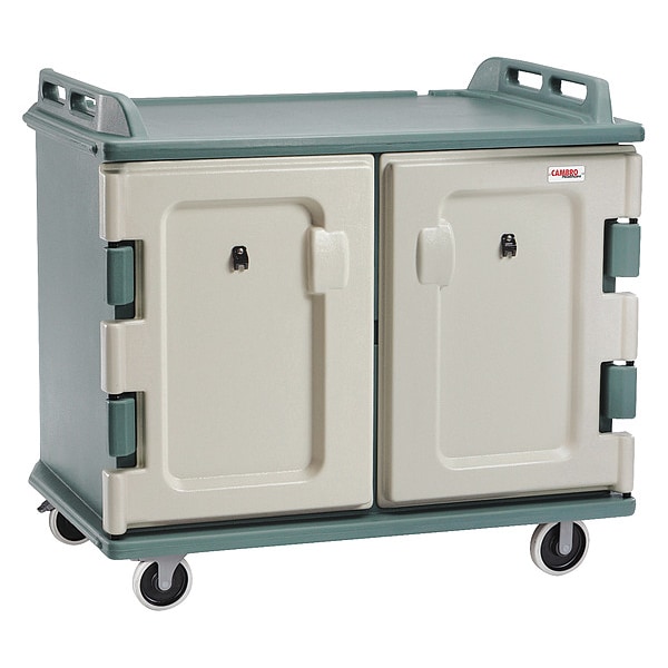 Cambro Meal Delivery Cart, 48 1/2x32 1/2x44, Blue - EAMDC1418S20401