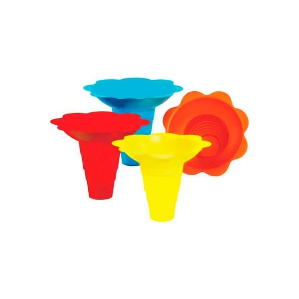 Paragon International Paragon 6504 Multicolor Flower Drip Tray Cups 12 Oz, 100 Qty - 6504