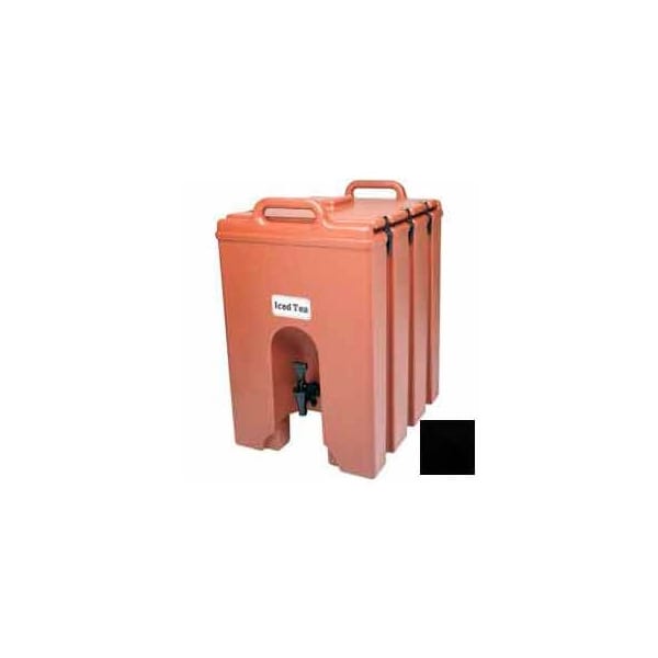 Cambro Cambro 1000LCD110 - Camtainer Beverage Dispenser, Insulated, 11-3/4 Gallon, 20-3/4x16x24-3/4, Black - 1000LCD110