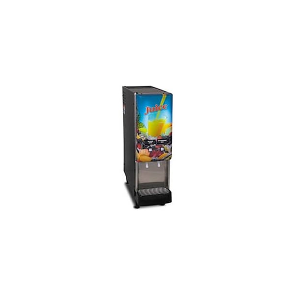 Bunn Silver Series„¢ 2-Flavor Cold Beverage System, Fully Lit, Juice Display - 37900.0008