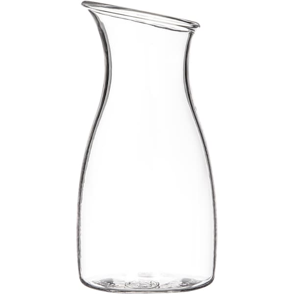 Carlisle Foodservice Carafe, 1/4 Liter, Clr, PK12 - 7090007