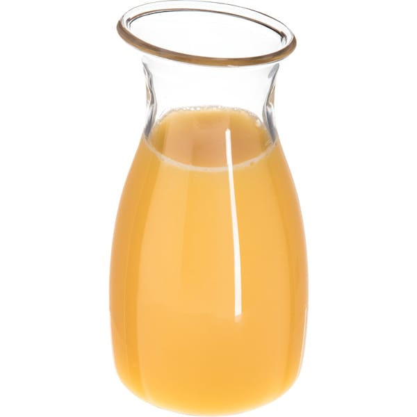 Carlisle Foodservice Carafe, 1/4 Liter, Clr, PK12 - 7090007