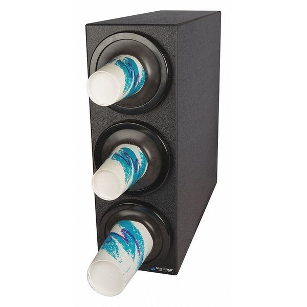 Ez-Fit Bev Dispenser Cabinet, Blk Trim Rings - C2903BK