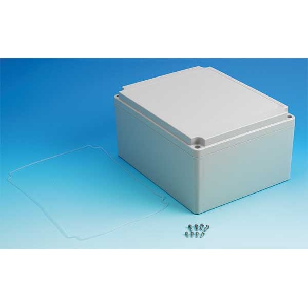Box Enclosures Polycarbonate Electrical Enclosures, 9.84 in H, 5.12 in D, 7.9 in W, NEMA 4X - BEN-92P