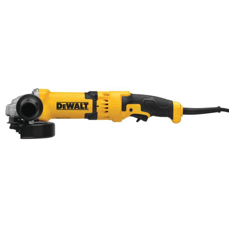 DEWALT Rectificadora angular con cable de 13 amperes y 4.5 pulgadas - DWE43116