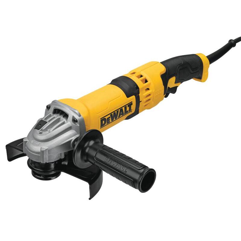 DEWALT Rectificadora angular con cable de 13 amperes y 4.5 pulgadas - DWE43116